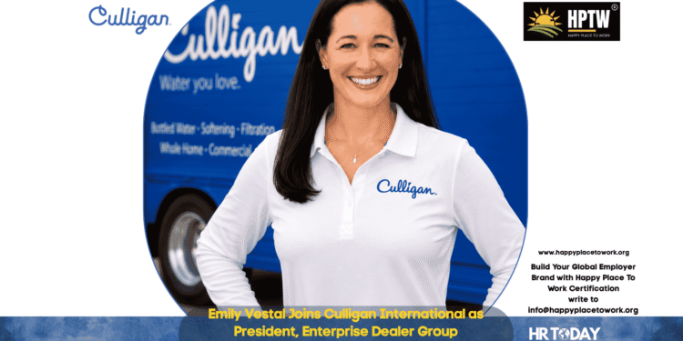 Emily Vestal Joins Culligan International as President, Enterprise Dealer Group