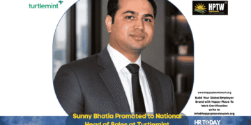 Sunny Bhatia Promoted to National Head of Sales at Turtlemint