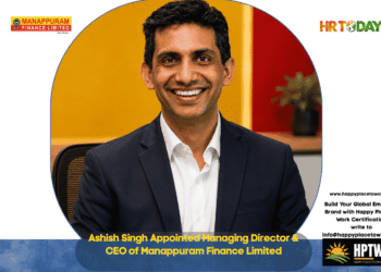 Ashish Singh Appointed Managing Director & CEO of Manappuram Finance Limited