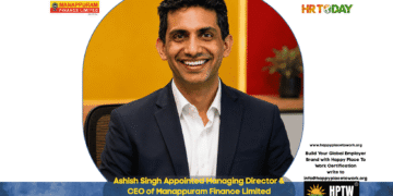 Ashish Singh Appointed Managing Director & CEO of Manappuram Finance Limited