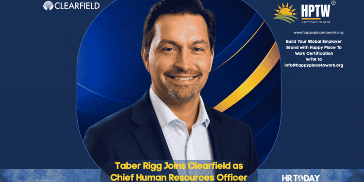Taber Rigg Joins Clearfield as Chief Human Resources Officer