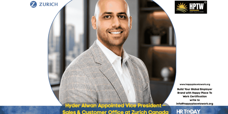 Hyder Alwan Appointed Vice President – Sales & Customer Office at Zurich Canada