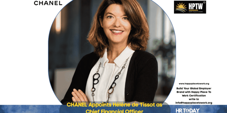 CHANEL Appoints Hélène de Tissot as Chief Financial Officer