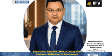 Sumit Decka Joins HDFC Bank as Deputy Vice President – MDM & Central Procurement