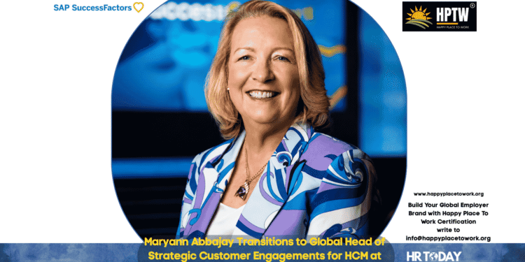Maryann Abbajay Transitions to Global Head of Strategic Customer Engagements for HCM at SAP SuccessFactors
