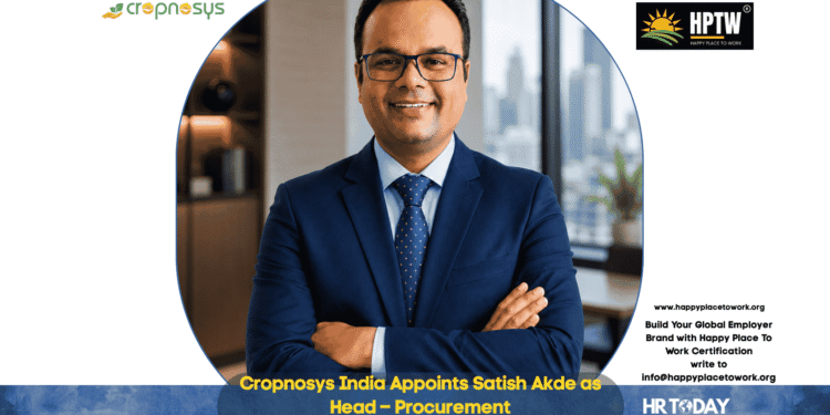 Cropnosys India Appoints Satish Akde as Head – Procurement