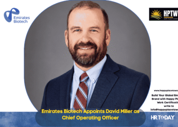 Emirates Biotech Appoints David Miller as Chief Operating Officer