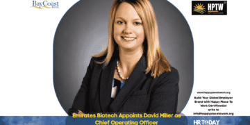 Emirates Biotech Appoints David Miller as Chief Operating Officer