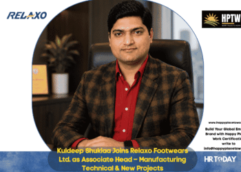 Kuldeep Shuklaa Joins Relaxo Footwears Ltd. as Associate Head – Manufacturing Technical & New Projects