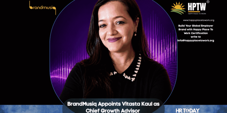BrandMusiq Appoints Vitasta Kaul as Chief Growth Advisor to Accelerate Global Growth and Platform Expansion