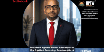 Scotiabank Appoints Naveen Balakrishnan as Vice President, Technology Transformation & Organizational Enablement