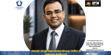 Manish Singh Appointed Group CHRO at Uniparts India Ltd.